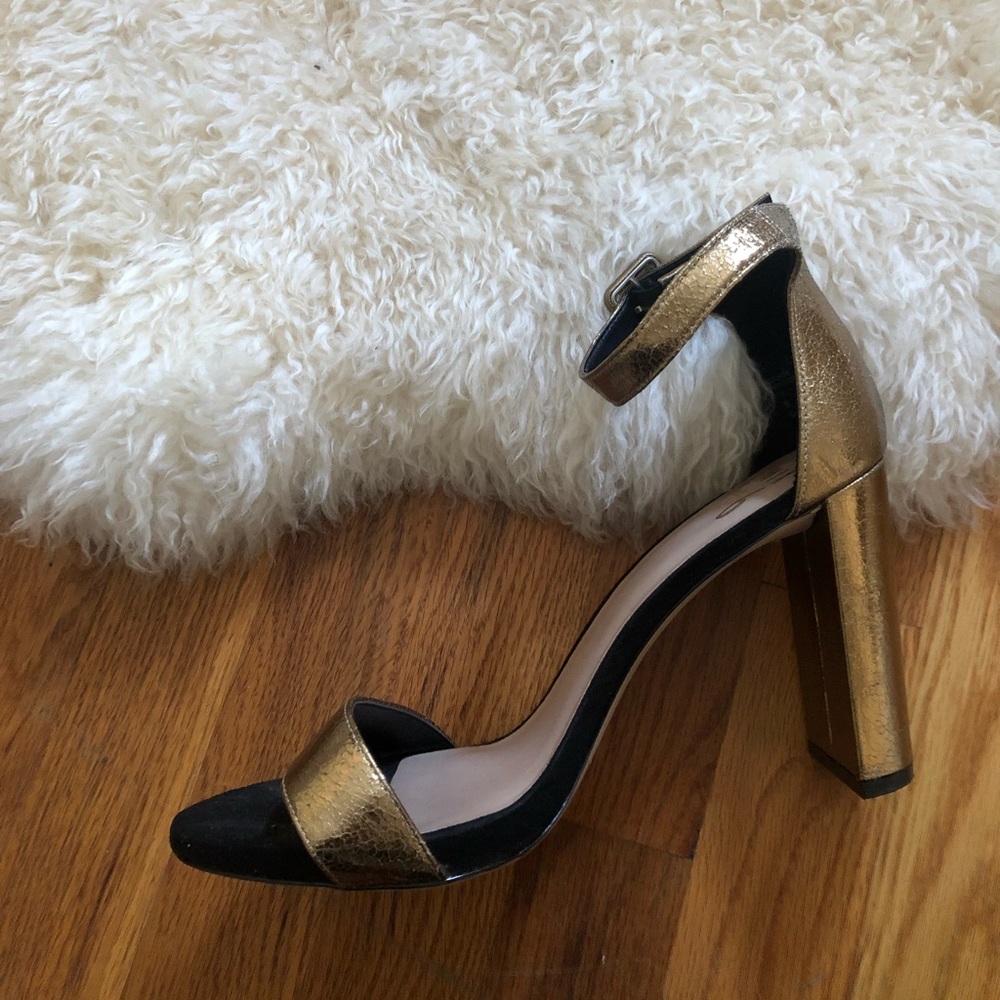 Gold Sandals - Picture 2 of 2